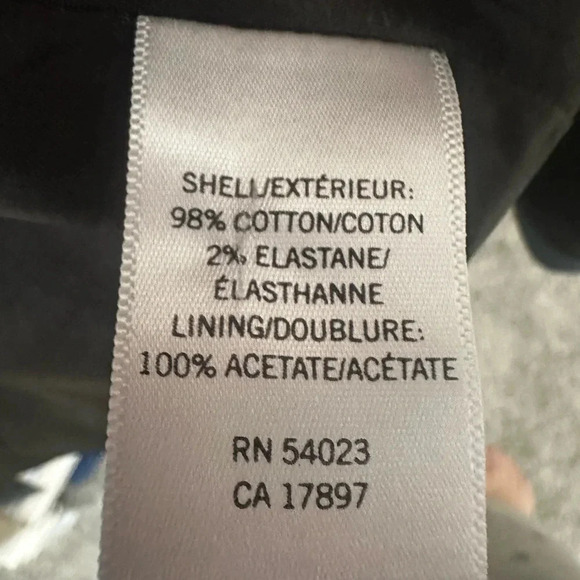 Banana Republic Women's Gray Collared Double Breasted Blazer Coat Jacket Size 14 - Picture 3 of 8